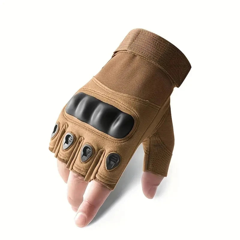 Tactical Fingerless Gloves for Men - Temo