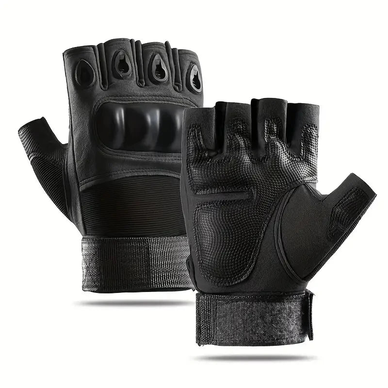 Tactical Fingerless Gloves for Men - Temo